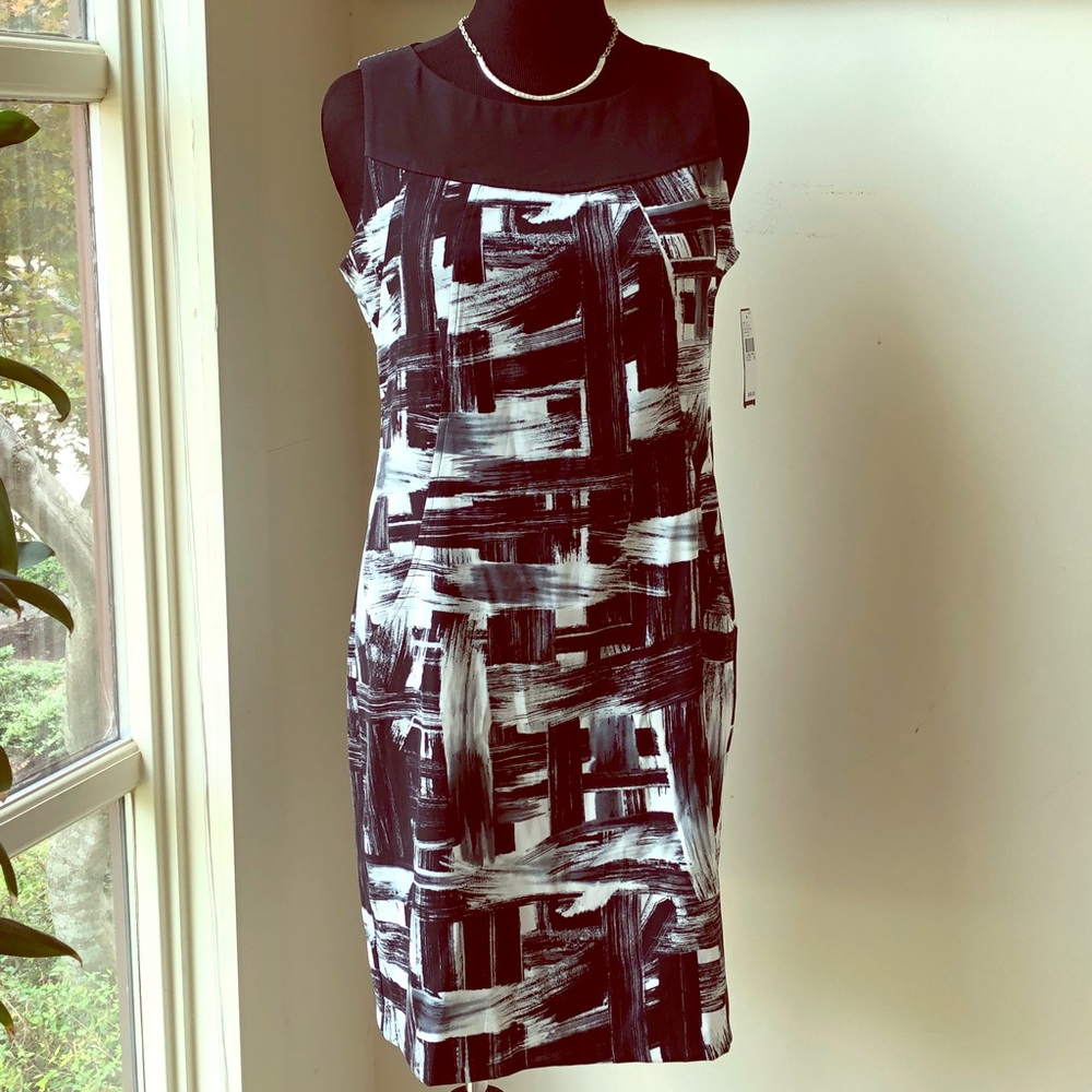 NWT Sleeveless Graphic Print Dress 💝
